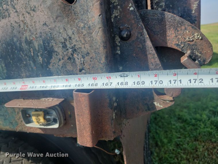 image for item KS9139 1993 Shop built  end dump pup trailer