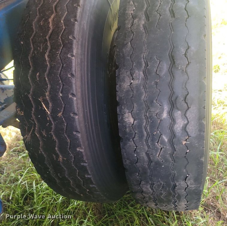 image for item KS9139 1993 Shop built  end dump pup trailer