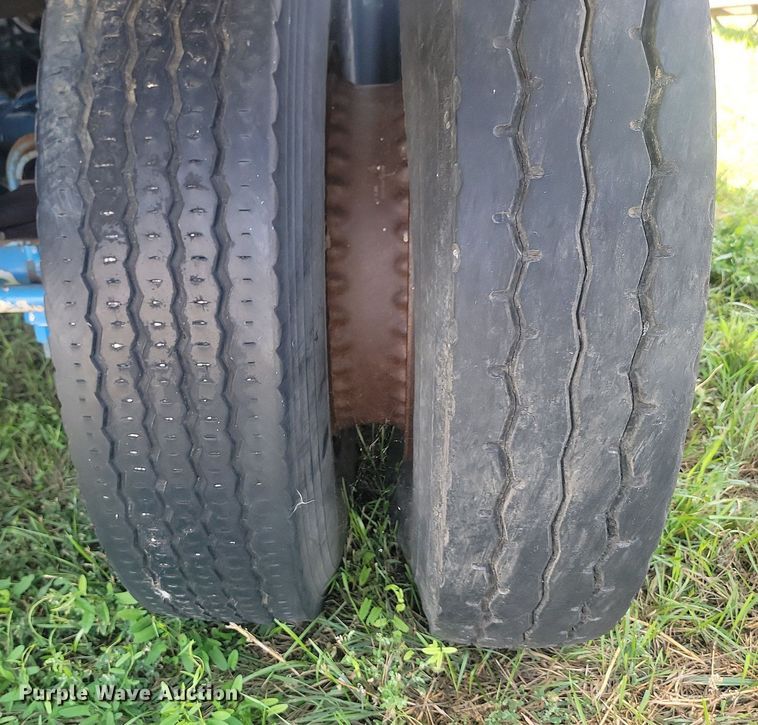 image for item KS9139 1993 Shop built  end dump pup trailer