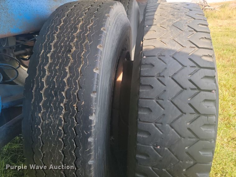 image for item KS9139 1993 Shop built  end dump pup trailer