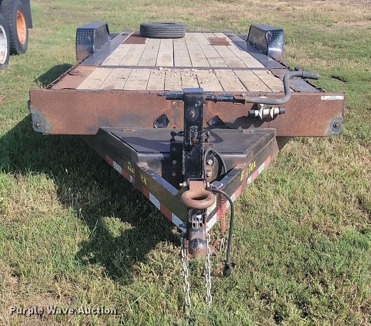 image for item KS9140 2019 Big Tex 16TL-22x83  tilt deck equipment trailer