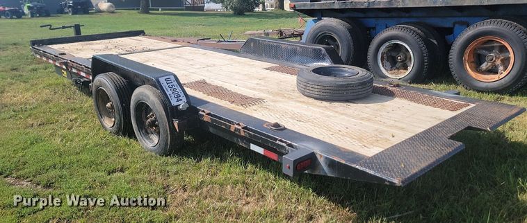 image for item KS9140 2019 Big Tex 16TL-22x83  tilt deck equipment trailer