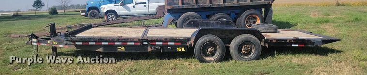 image for item KS9140 2019 Big Tex 16TL-22x83  tilt deck equipment trailer