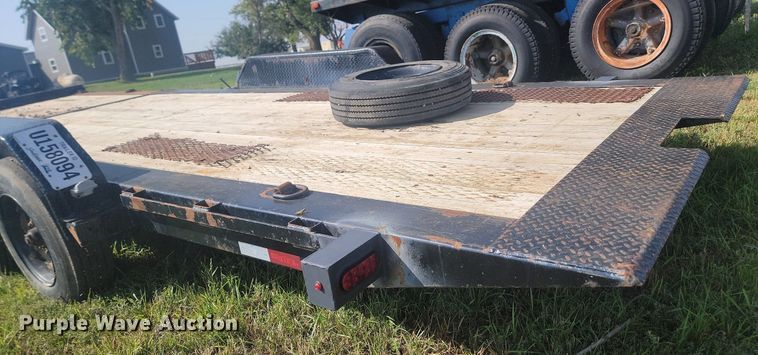 image for item KS9140 2019 Big Tex 16TL-22x83  tilt deck equipment trailer