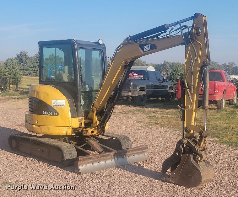 image for item KS9142 2007 Caterpillar 303.5C CR  mini excavator