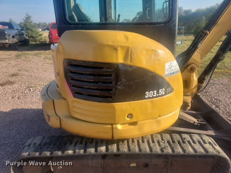 image for item KS9142 2007 Caterpillar 303.5C CR  mini excavator