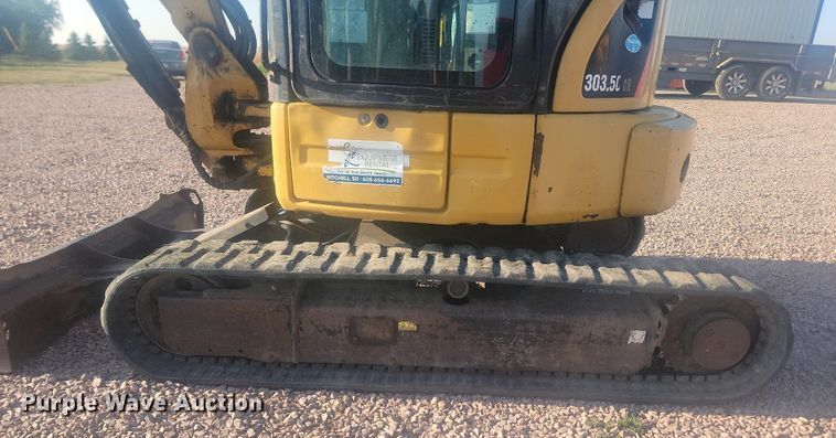 image for item KS9142 2007 Caterpillar 303.5C CR  mini excavator