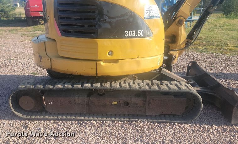 image for item KS9142 2007 Caterpillar 303.5C CR  mini excavator