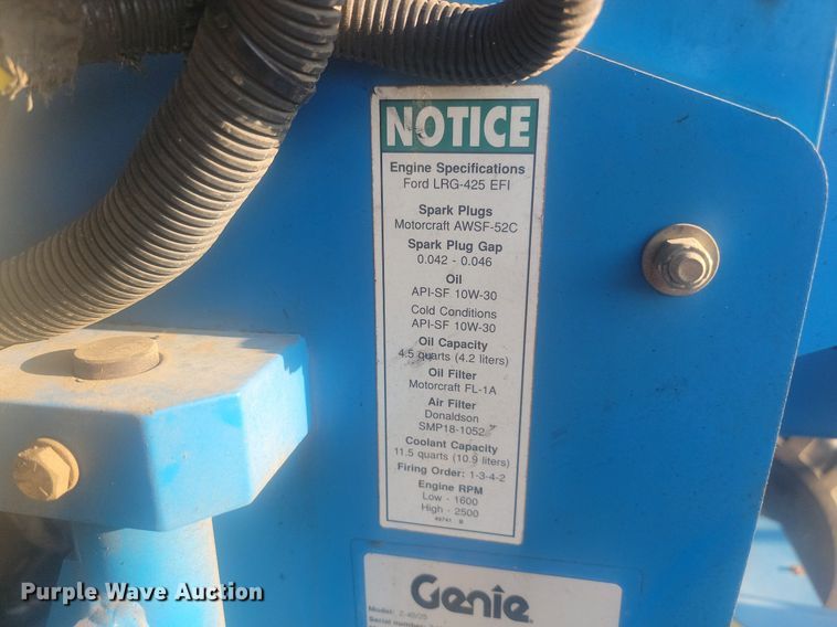 image for item KS9143 2002 Genie Z-45/25  boom lift