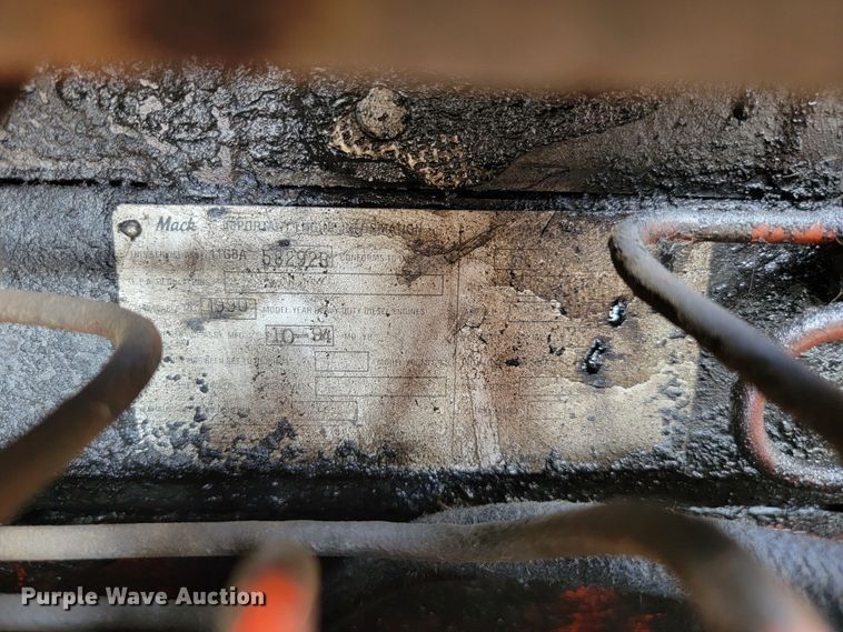 image for item KS9157 1980 Mack  dump truck