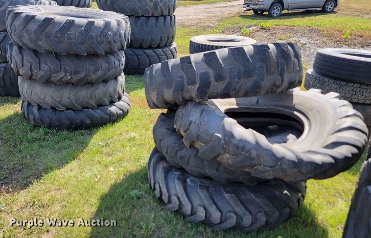 image for item KS9164 (8) 14.00-24 tires