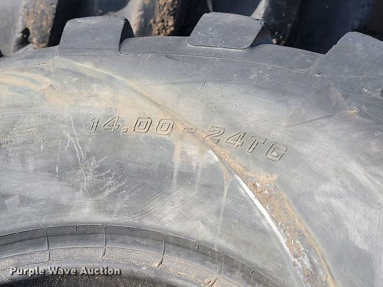 image for item KS9164 (8) 14.00-24 tires