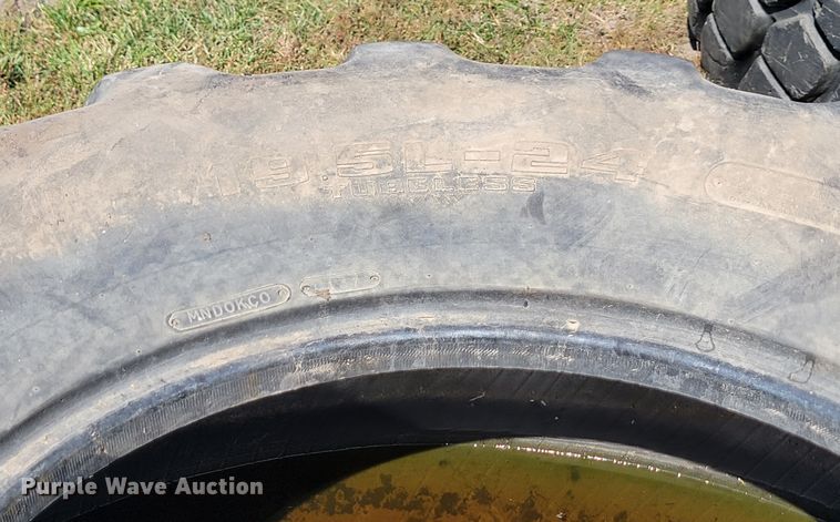 image for item KS9168 (2) 19.5L-24 tires