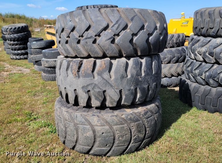image for item KS9170 (3) 23.5-25 tires