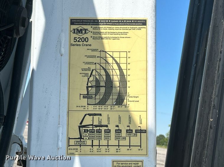 image for item KW9083 2006 Sterling Acterra  crane truck