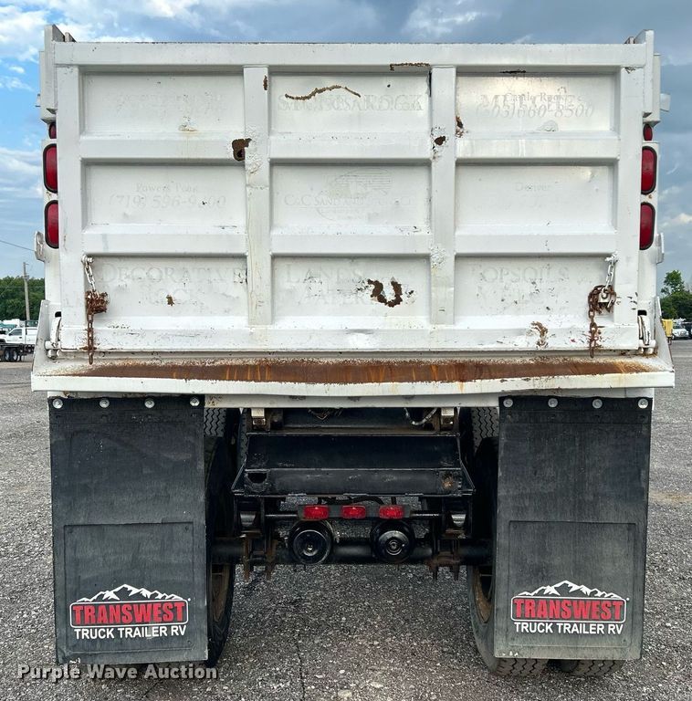 image for item KW9133 1998 Industrial Welding & Supply  end dump pup trailer