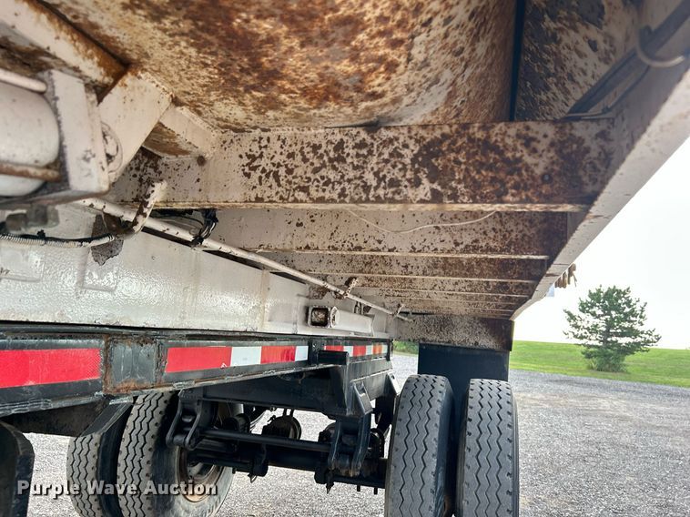 image for item KW9133 1998 Industrial Welding & Supply  end dump pup trailer