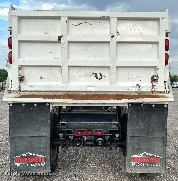 image for item KW9133 1998 Industrial Welding & Supply  end dump pup trailer