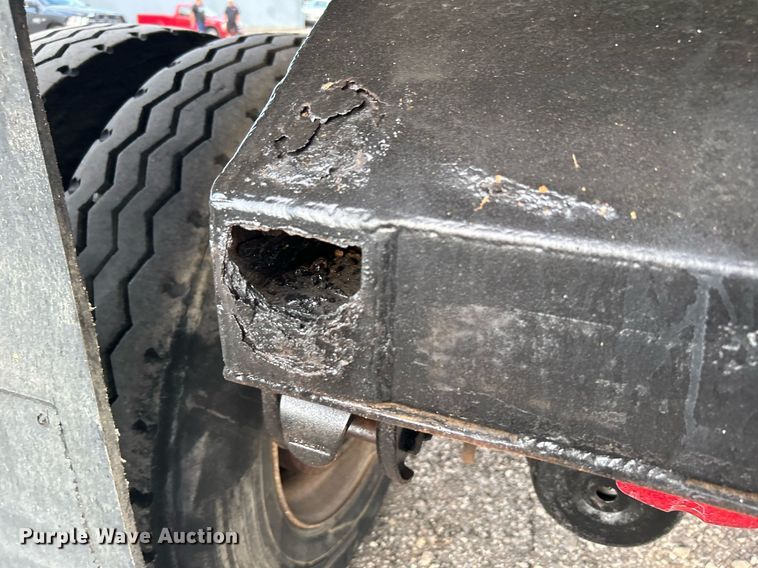 image for item KW9133 1998 Industrial Welding & Supply  end dump pup trailer