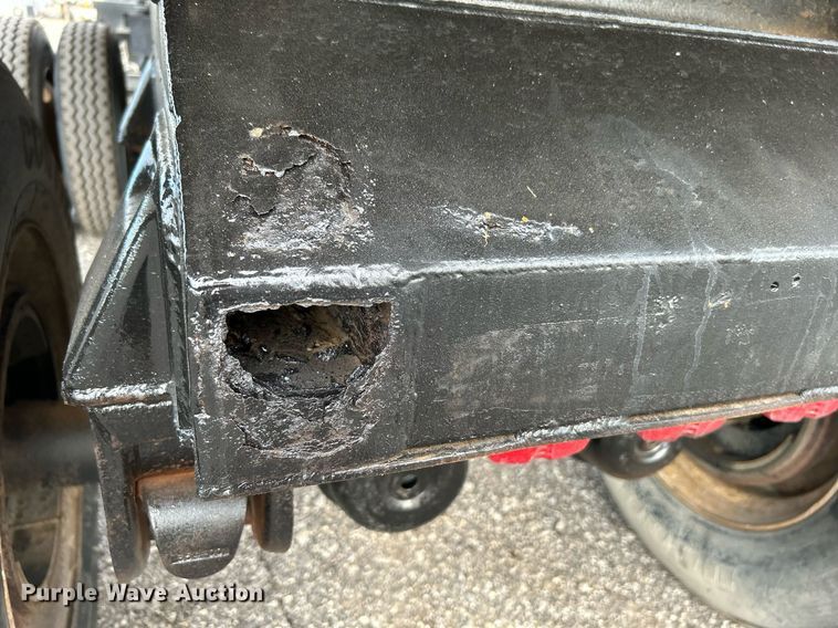 image for item KW9133 1998 Industrial Welding & Supply  end dump pup trailer