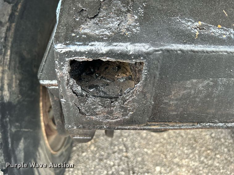 image for item KW9133 1998 Industrial Welding & Supply  end dump pup trailer