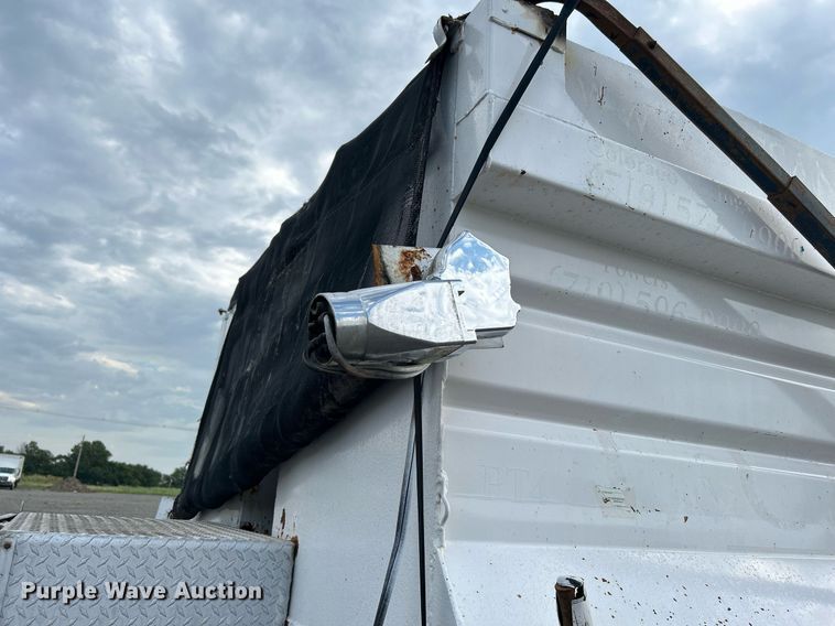 image for item KW9133 1998 Industrial Welding & Supply  end dump pup trailer