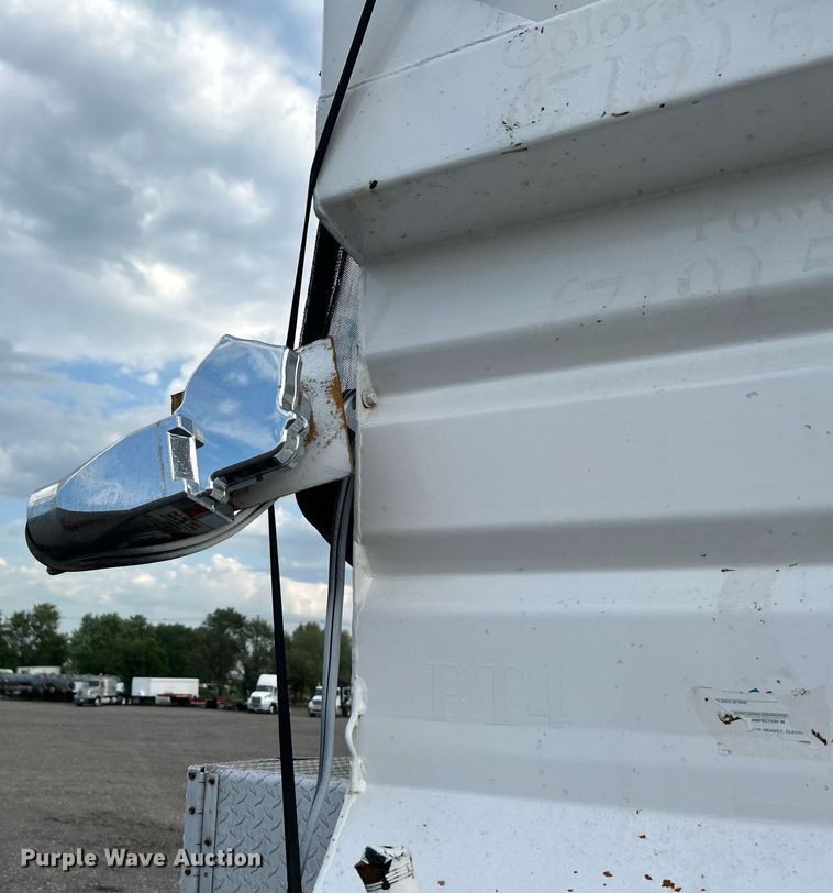 image for item KW9133 1998 Industrial Welding & Supply  end dump pup trailer