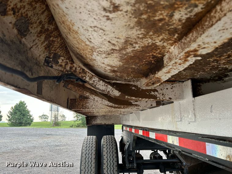 image for item KW9133 1998 Industrial Welding & Supply  end dump pup trailer