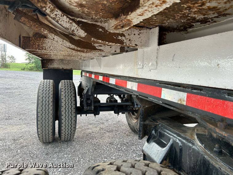 image for item KW9133 1998 Industrial Welding & Supply  end dump pup trailer