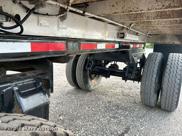 image for item KW9133 1998 Industrial Welding & Supply  end dump pup trailer