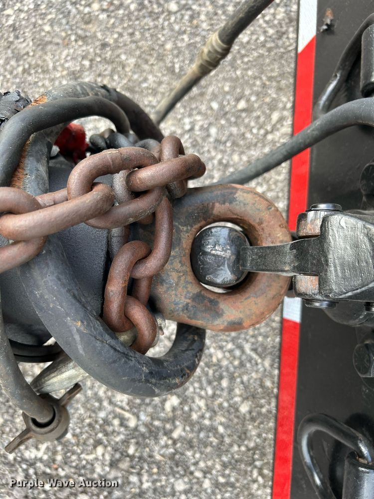 image for item KW9133 1998 Industrial Welding & Supply  end dump pup trailer