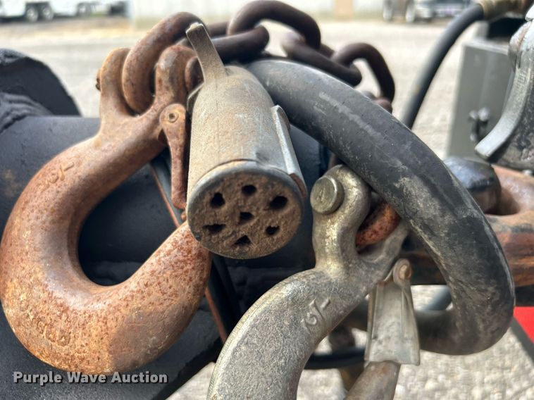 image for item KW9133 1998 Industrial Welding & Supply  end dump pup trailer