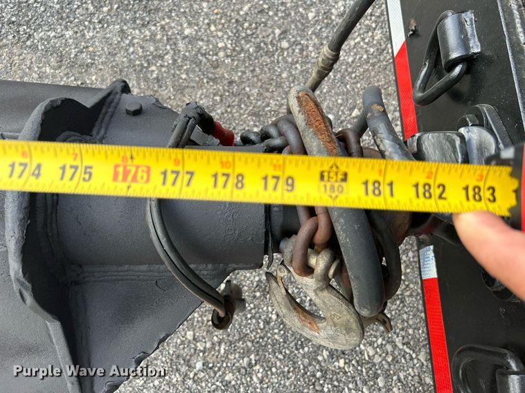 image for item KW9133 1998 Industrial Welding & Supply  end dump pup trailer