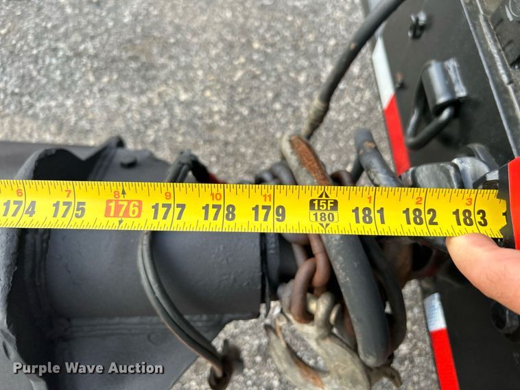 image for item KW9133 1998 Industrial Welding & Supply  end dump pup trailer