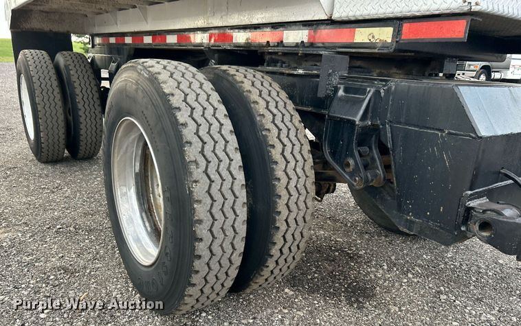 image for item KW9133 1998 Industrial Welding & Supply  end dump pup trailer