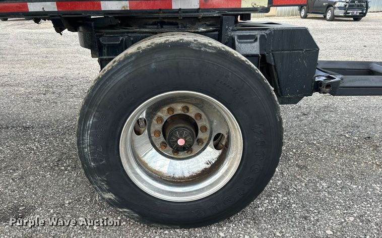 image for item KW9133 1998 Industrial Welding & Supply  end dump pup trailer