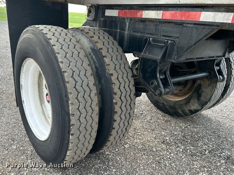 image for item KW9133 1998 Industrial Welding & Supply  end dump pup trailer