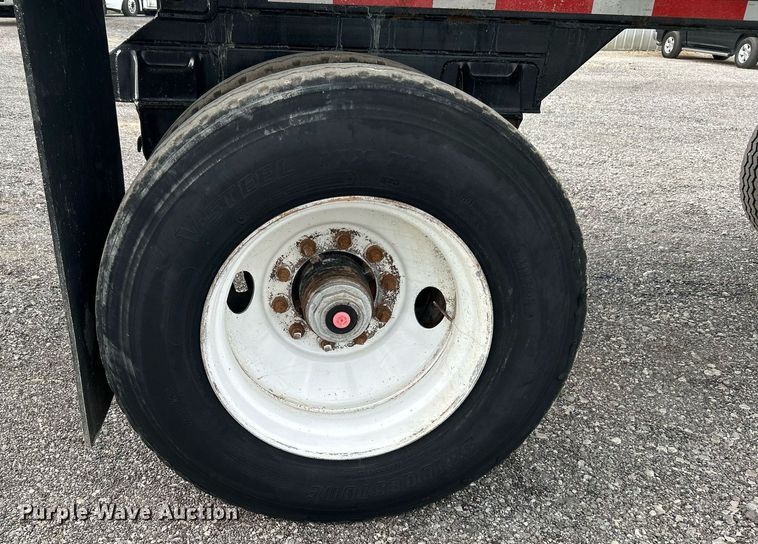 image for item KW9133 1998 Industrial Welding & Supply  end dump pup trailer