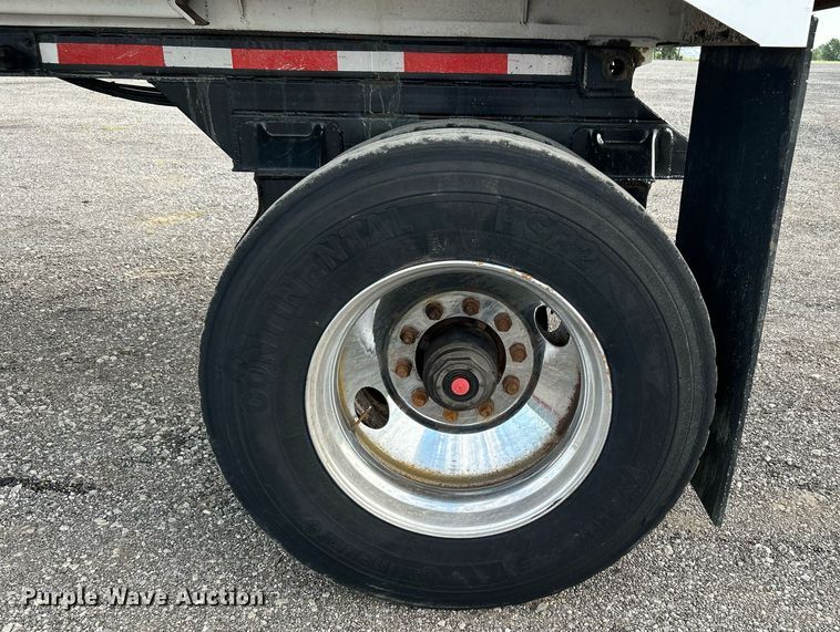 image for item KW9133 1998 Industrial Welding & Supply  end dump pup trailer