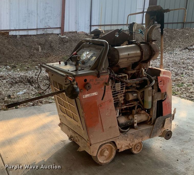 image for item LH9772 2014 Husqvarna FS 500D  concrete saw