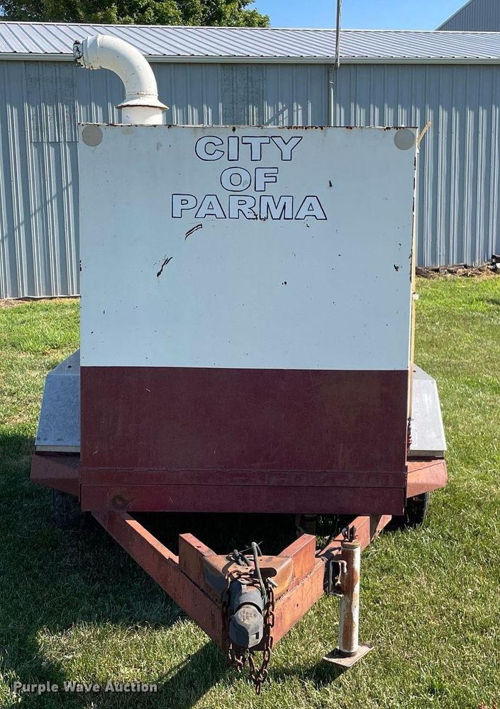 image for item LJ9786 1984 O'Brien SKJ-4A sewer jetter trailer 