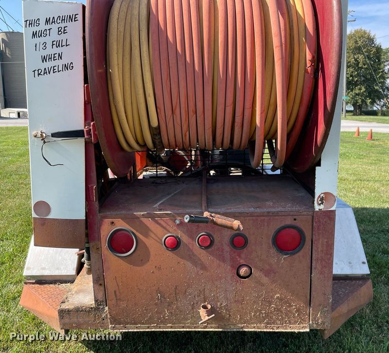 image for item LJ9786 1984 O'Brien SKJ-4A sewer jetter trailer 