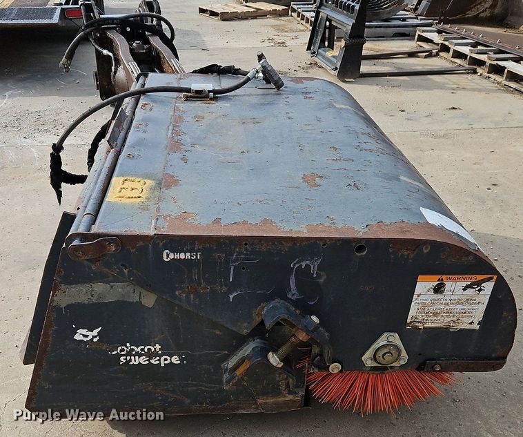 image for item LM9146 Bobcat Sweeper 60  skid steer sweeper