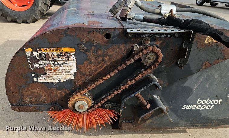 image for item LM9146 Bobcat Sweeper 60  skid steer sweeper