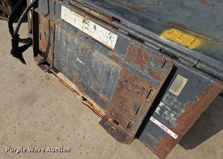 image for item LM9146 Bobcat Sweeper 60  skid steer sweeper