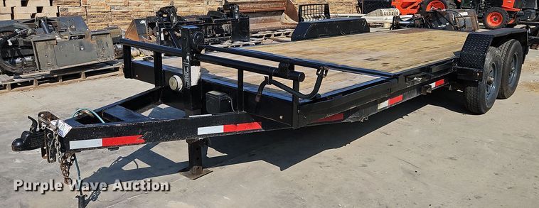 image for item LM9149 2018 Lamar TD832027  tilt deck utility trailer
