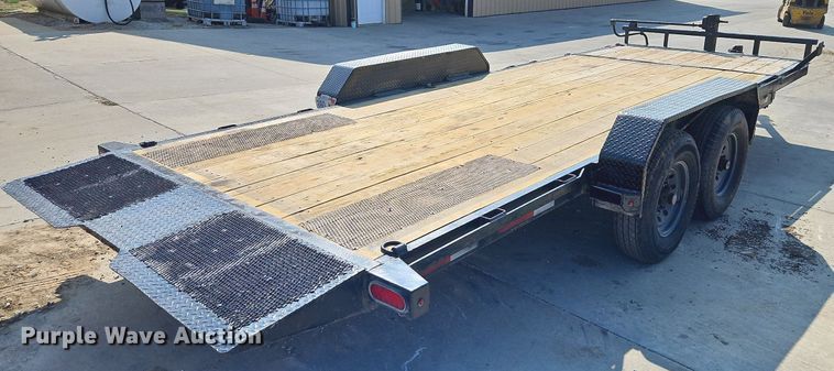 image for item LM9149 2018 Lamar TD832027  tilt deck utility trailer