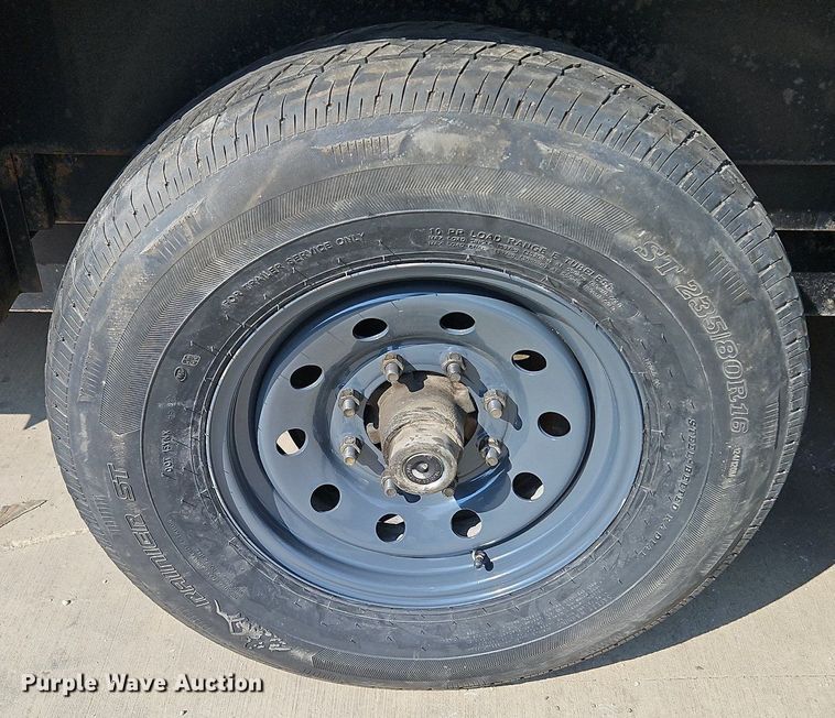 image for item LM9149 2018 Lamar TD832027  tilt deck utility trailer