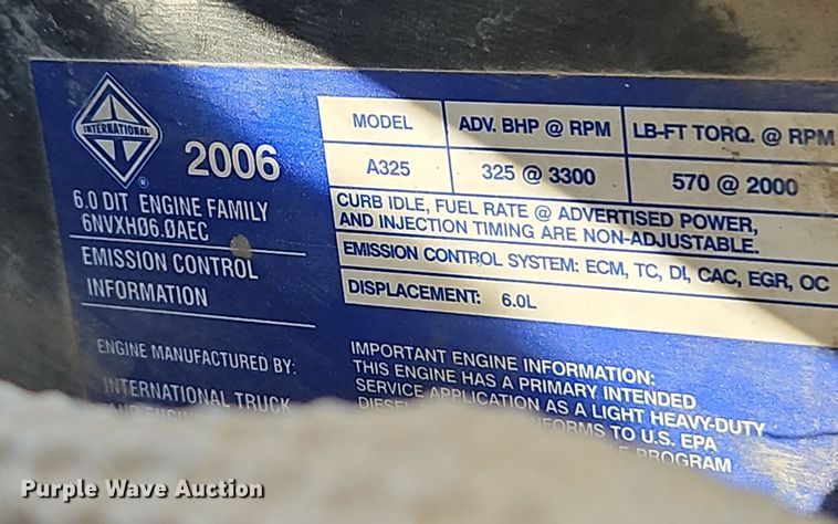 image for item LM9152 2006 Ford F550 Super Duty  utility/ service truck