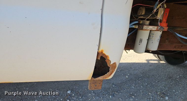 image for item LM9153 2003 Ford F450 Super Duty  dump flatbed truck